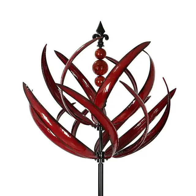 Niki | Garden Kinetic Sculpture Swirl Yard Art Spinner