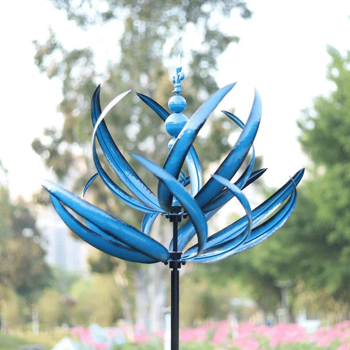Niki | Garden Kinetic Sculpture Swirl Yard Art Spinner