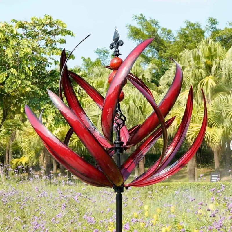 Niki | Garden Kinetic Sculpture Swirl Yard Art Spinner