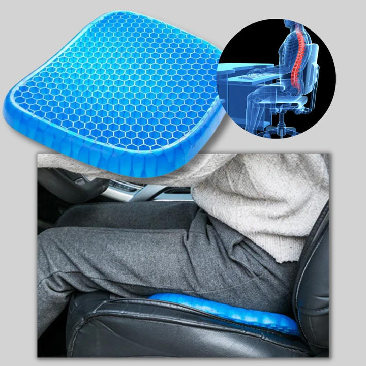 Niki | Gel Seat Cushion - Honeycomb Design for Comfort