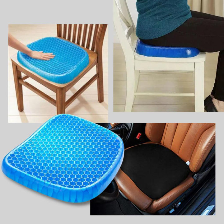 Niki | Gel Seat Cushion - Honeycomb Design for Comfort