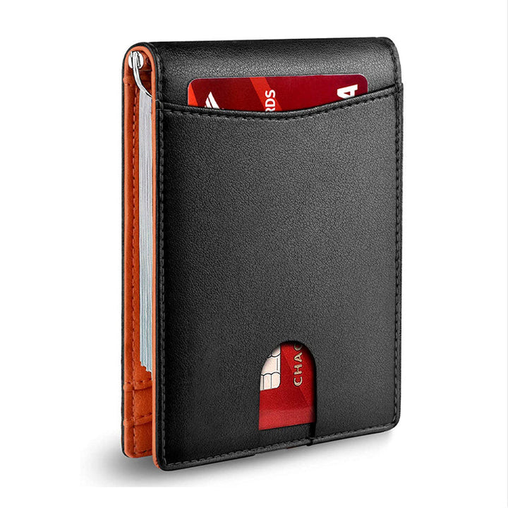 Niki | Genuine Leather Anti-theft Swipe Card Holder