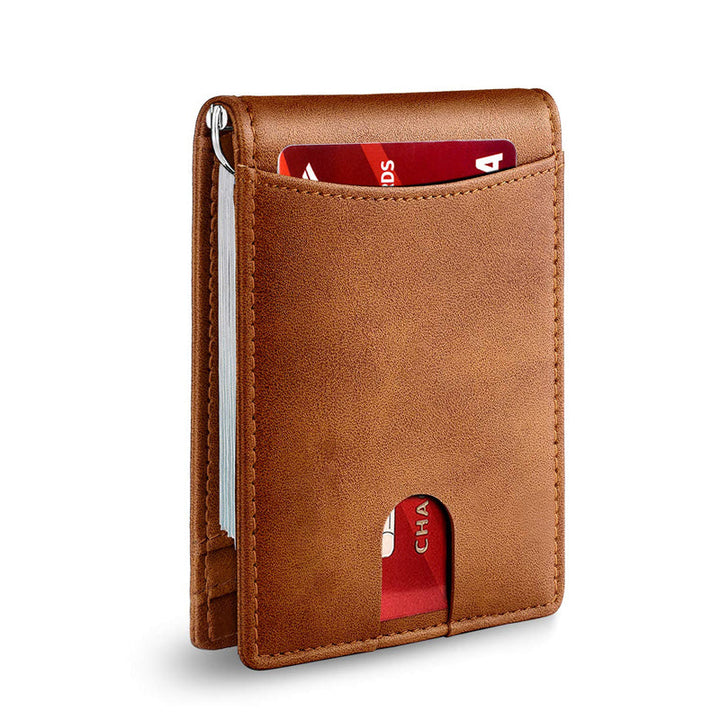 Niki | Genuine Leather Anti-theft Swipe Card Holder