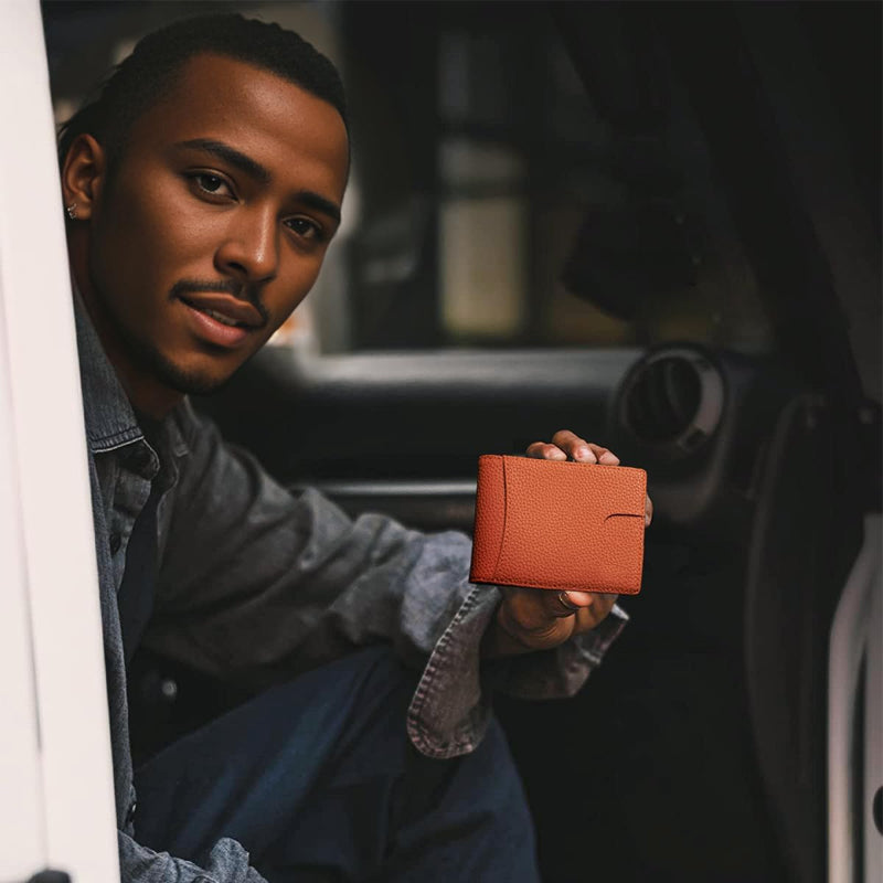 Niki | Genuine Leather Anti-theft Swipe Card Holder