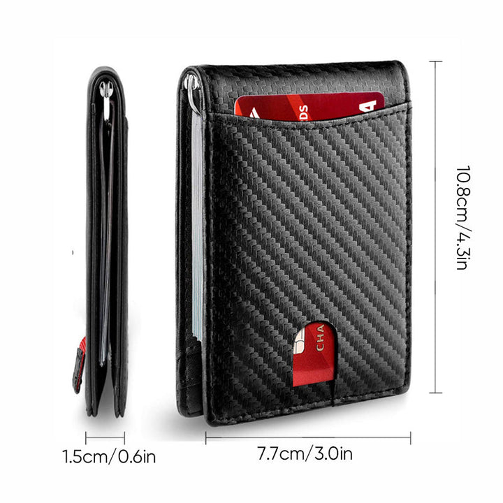 Niki | Genuine Leather Anti-theft Swipe Card Holder