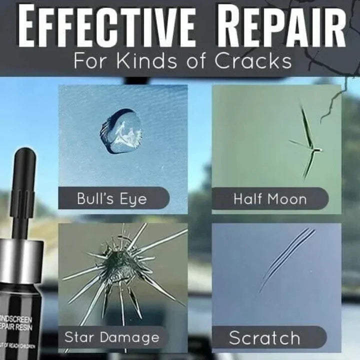 Niki | Glass Repair: Cracks Gone Glass Repair Kit