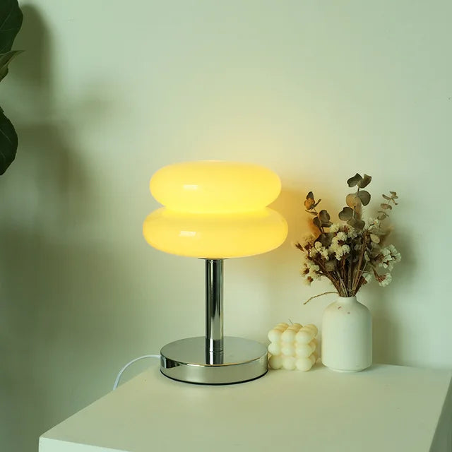 Niki | Glass Table Lamp | Child-Friendly Night Light Design