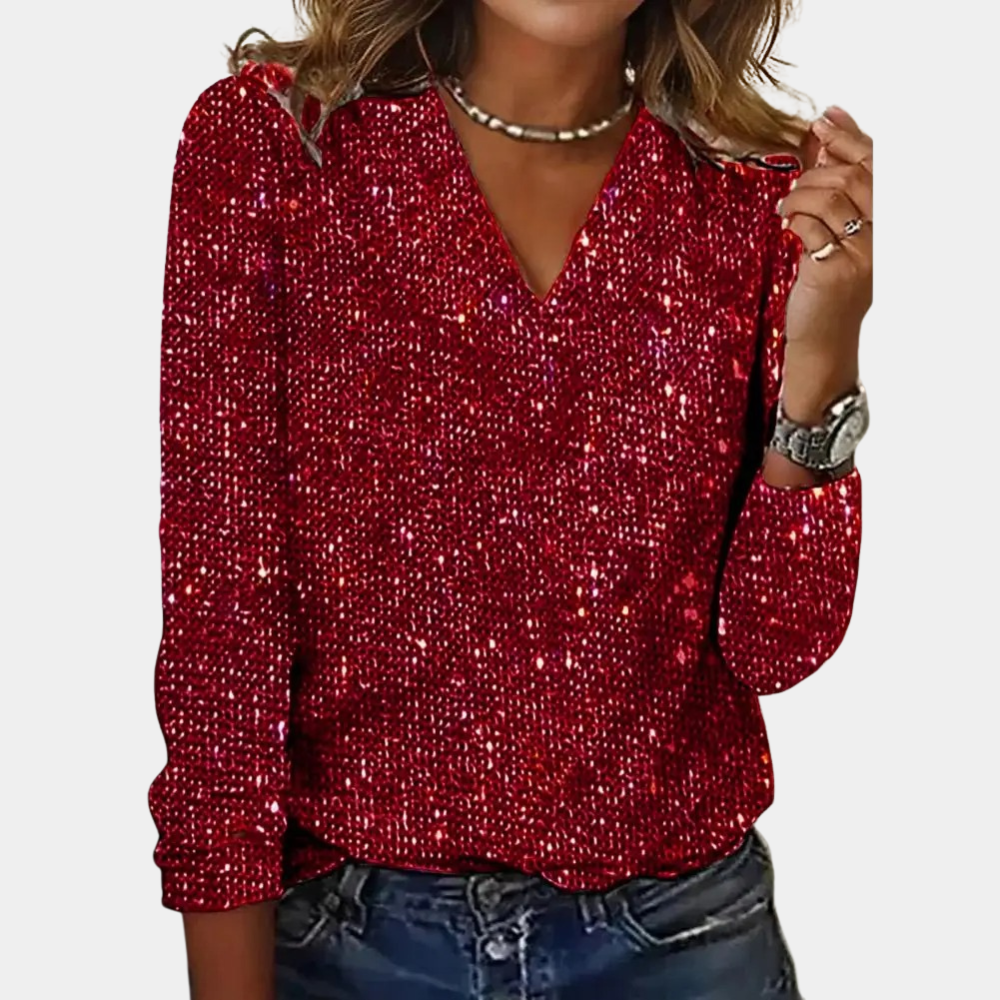 Niki | Glitter Top for Women