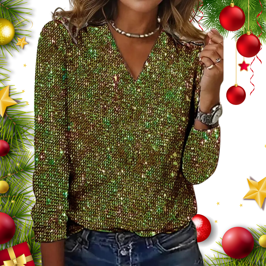 Niki | Glitter Top for Women
