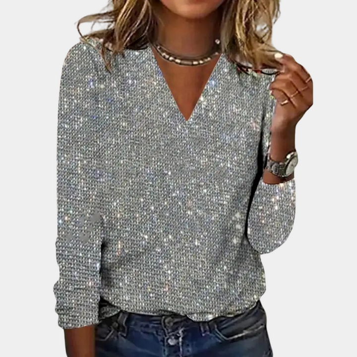 Niki | Glitter Top for Women