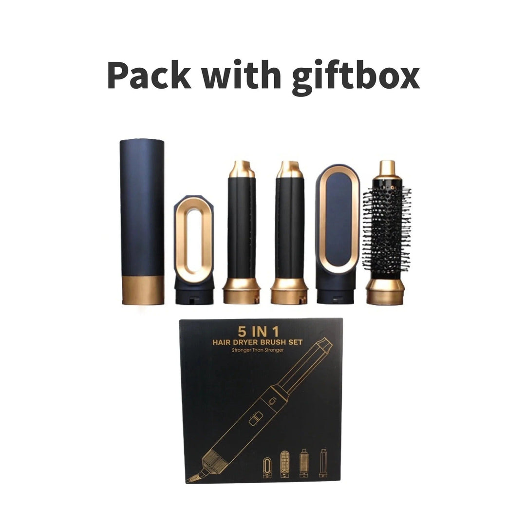 Niki | Glossify 5-in-1 Hair Styler | 1000W Hot Air Brush with Ionic Technology