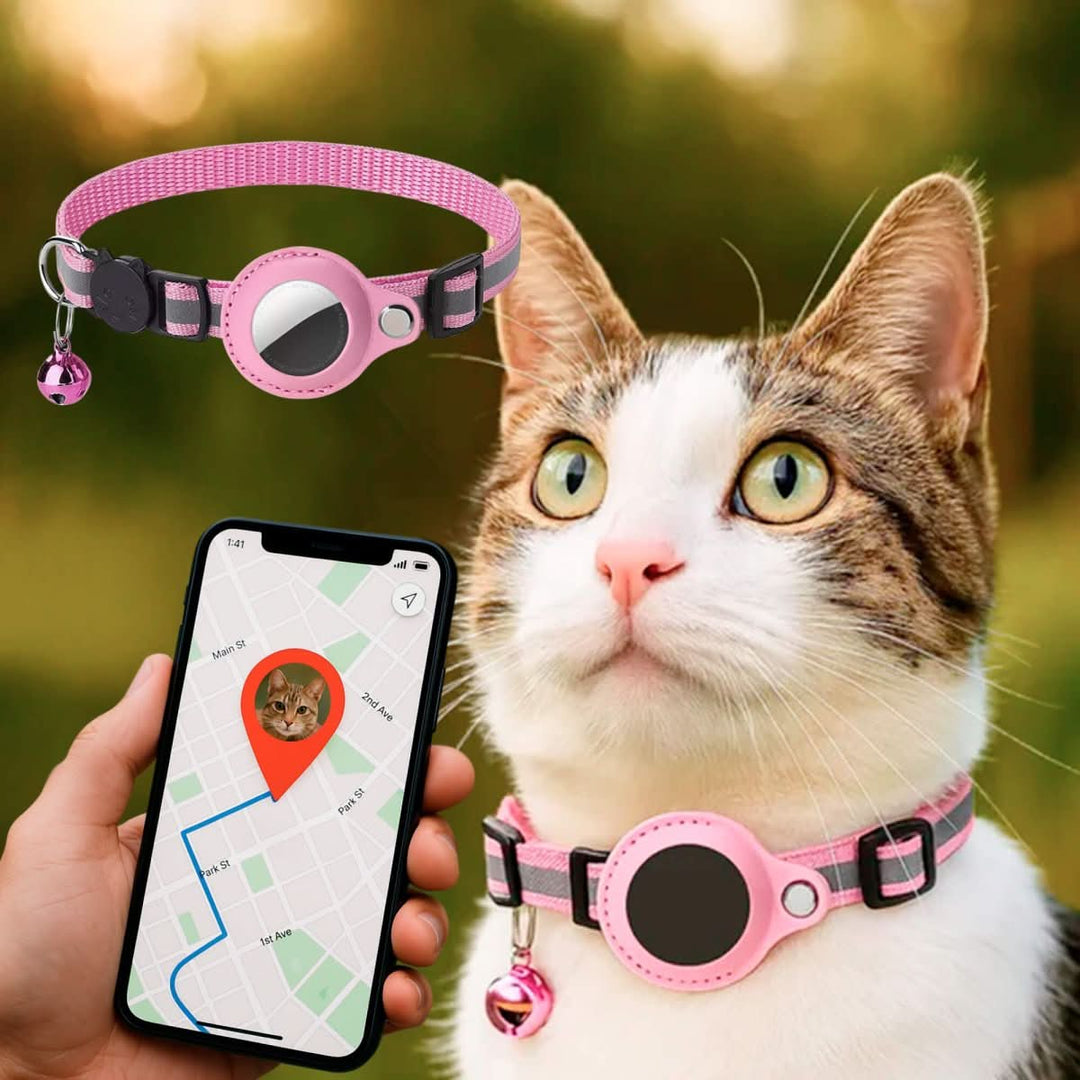 Niki | GPS Collar for Cats with Reflective Design