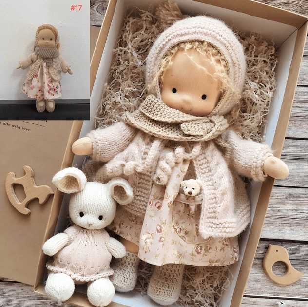 Niki | Handmade Waldorf Cuddle Doll – Poppi