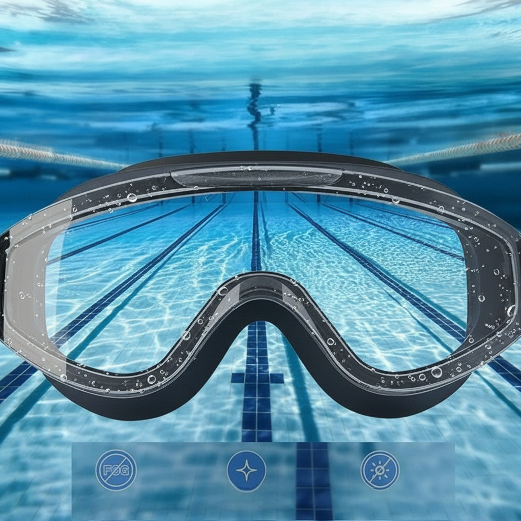 Niki | HD Adult Waterproof Anti-Fog Swimming Goggles