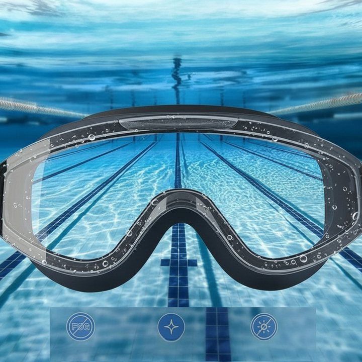 Niki | HD Adult Waterproof Anti-Fog Swimming Goggles