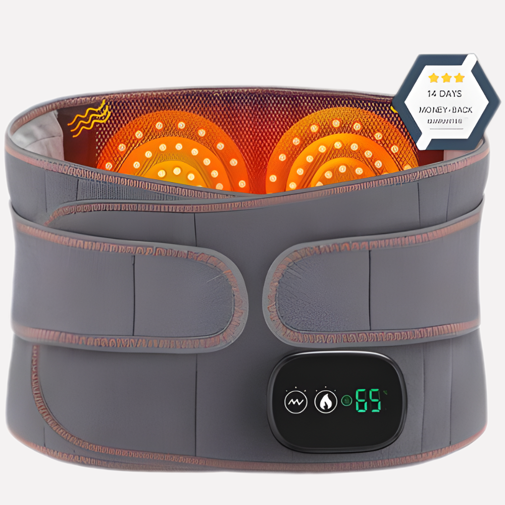 Niki | Heated Massage Belt with Red Light
