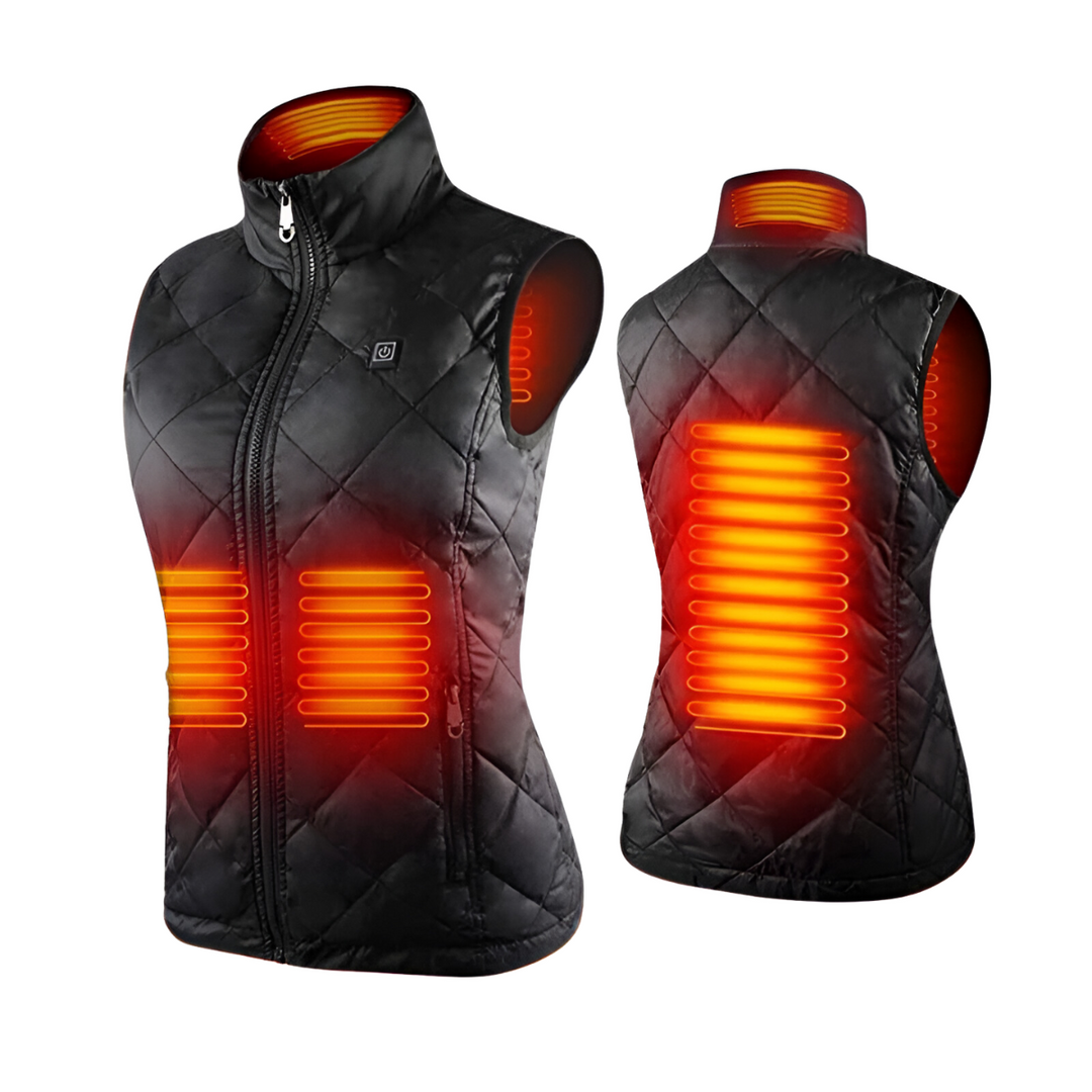Niki | Heated vest for women with dual control and 9 heating zones – comfort and warmth for every season