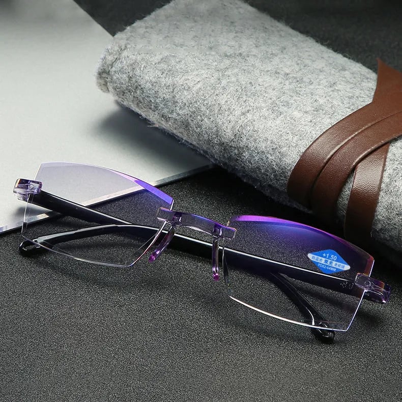 Niki | High Hardness Anti-Blue Progressive Distance and Near Range Dual-Use Reading Glasses