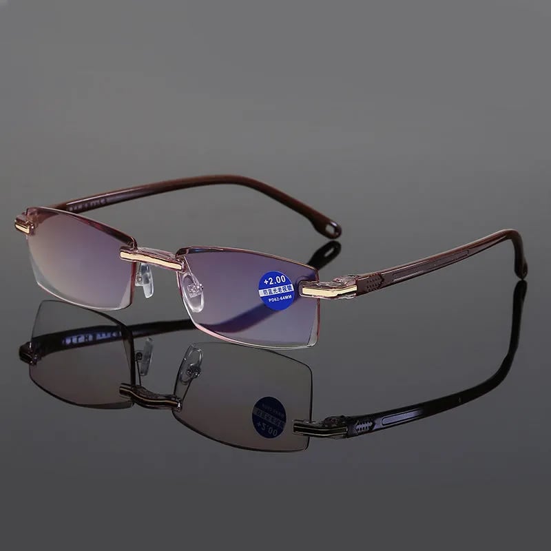 Niki | High Hardness Anti-Blue Progressive Distance and Near Range Dual-Use Reading Glasses