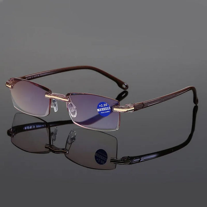 Niki | High Hardness Anti-Blue Progressive Distance and Near Range Dual-Use Reading Glasses