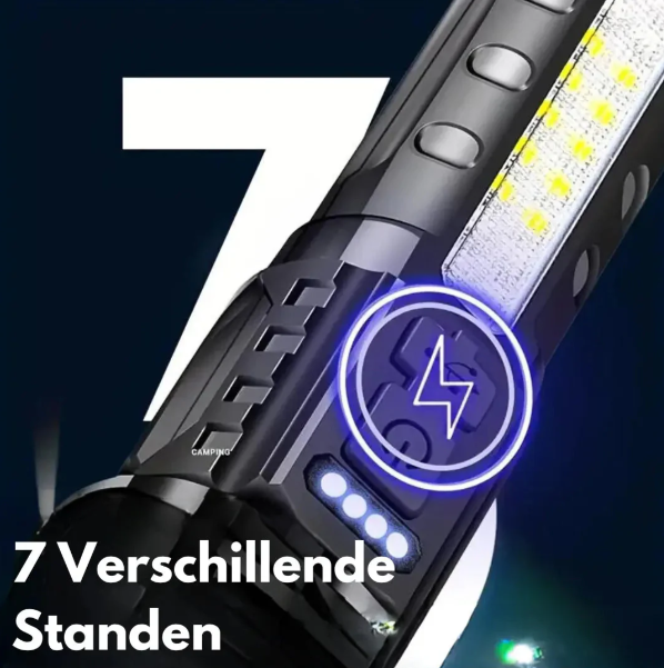Niki | High Performance Military Flashlight with 5000 Lumens