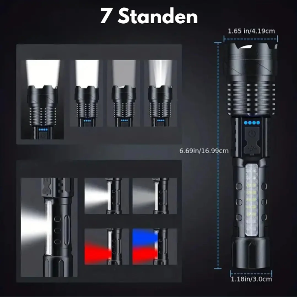Niki | High Performance Military Flashlight with 5000 Lumens