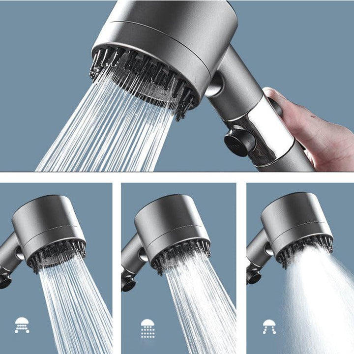 Niki | High-Pressure Turbo Shower Head with Multiple Spray Settings