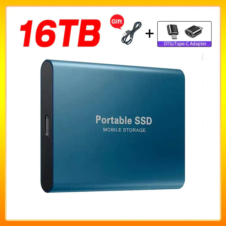 Niki | High-Speed External Solid State Drive 1TB Portable External Hard Drive ssd 2TB External hard drive ssd hard drive For Laptop Mac