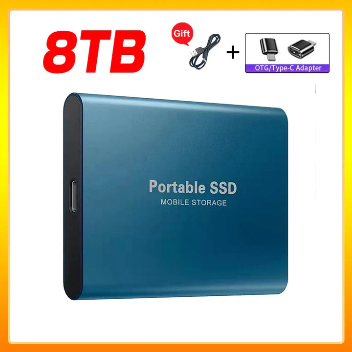 Niki | High-Speed External Solid State Drive 1TB Portable External Hard Drive ssd 2TB External hard drive ssd hard drive For Laptop Mac