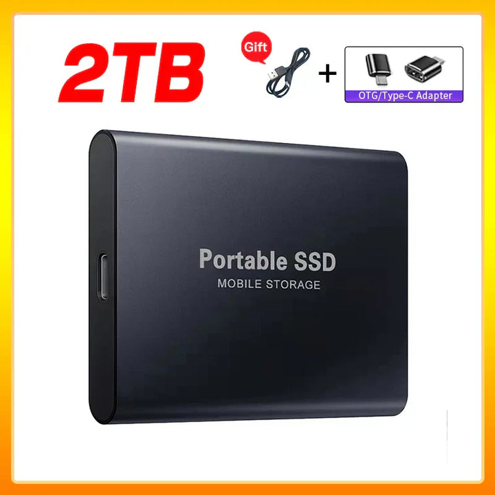 Niki | High-Speed External Solid State Drive 1TB Portable External Hard Drive ssd 2TB External hard drive ssd hard drive For Laptop Mac