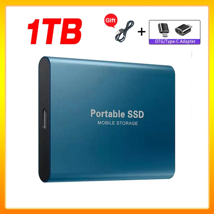 Niki | High-Speed External Solid State Drive 1TB Portable External Hard Drive ssd 2TB External hard drive ssd hard drive For Laptop Mac