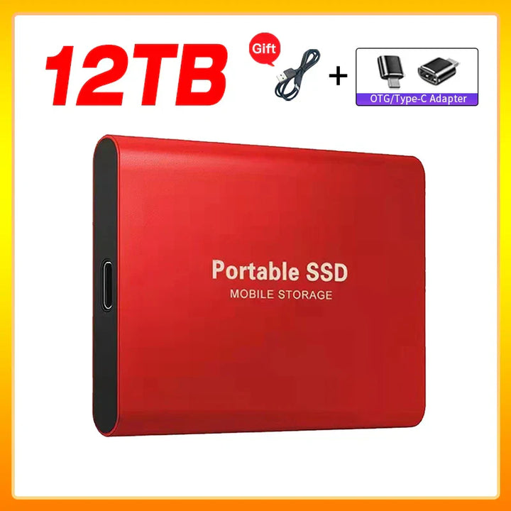 Niki | High-Speed External Solid State Drive 1TB Portable External Hard Drive ssd 2TB External hard drive ssd hard drive For Laptop Mac