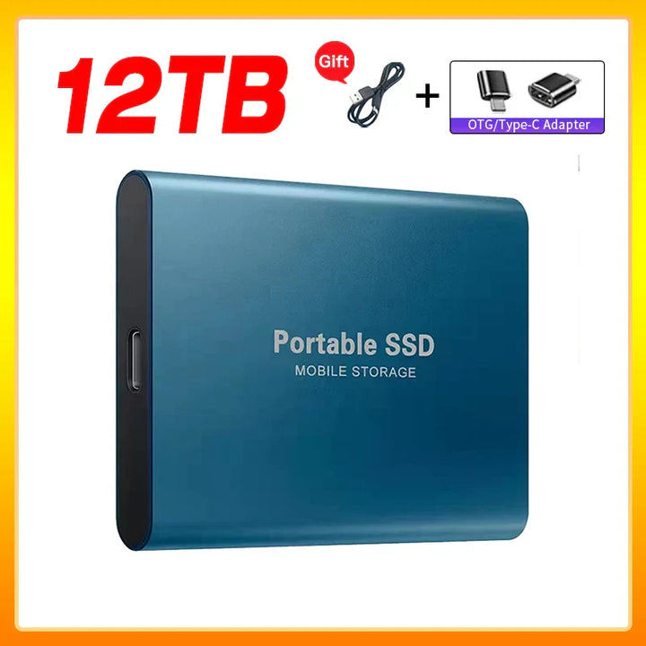 Niki | High-Speed External Solid State Drive 1TB Portable External Hard Drive ssd 2TB External hard drive ssd hard drive For Laptop Mac