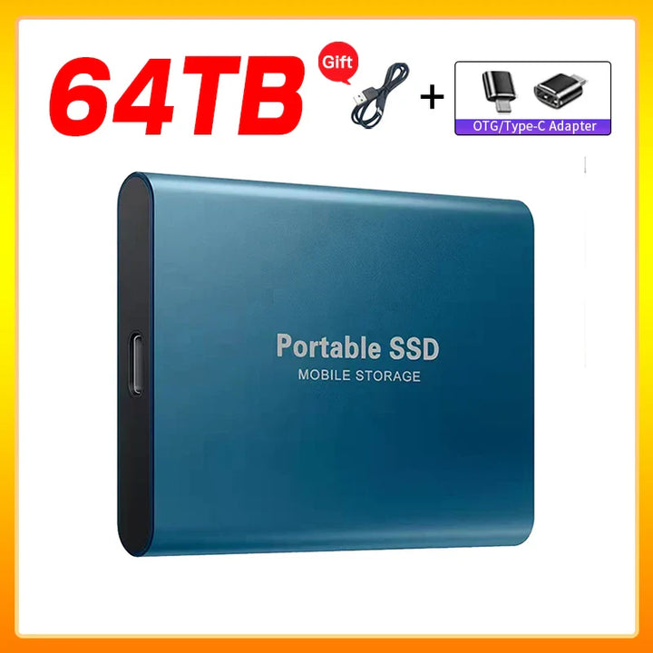 Niki | High-Speed External Solid State Drive 1TB Portable External Hard Drive ssd 2TB External hard drive ssd hard drive For Laptop Mac
