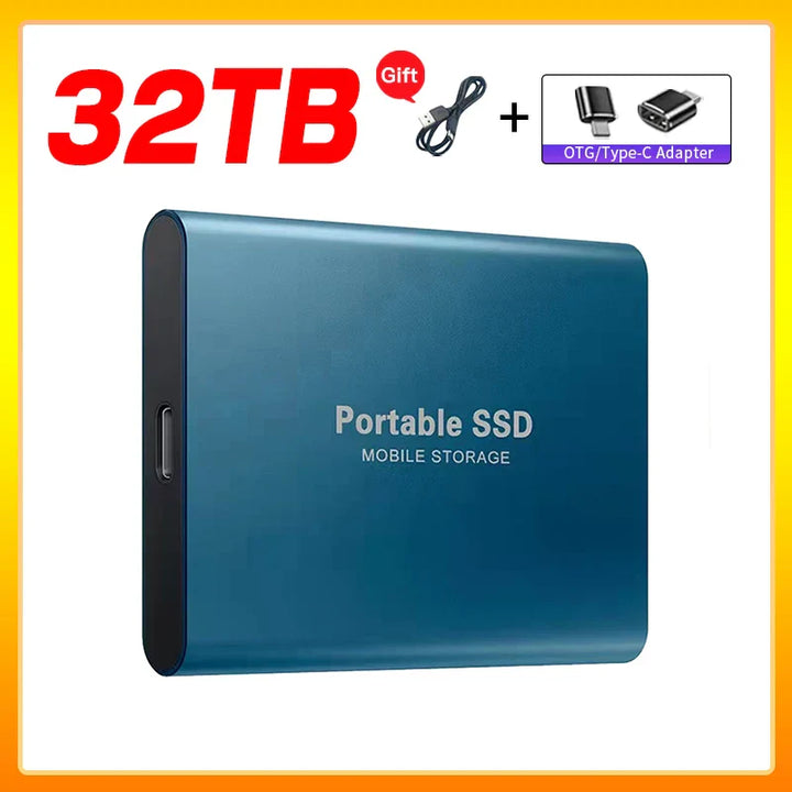 Niki | High-Speed External Solid State Drive 1TB Portable External Hard Drive ssd 2TB External hard drive ssd hard drive For Laptop Mac
