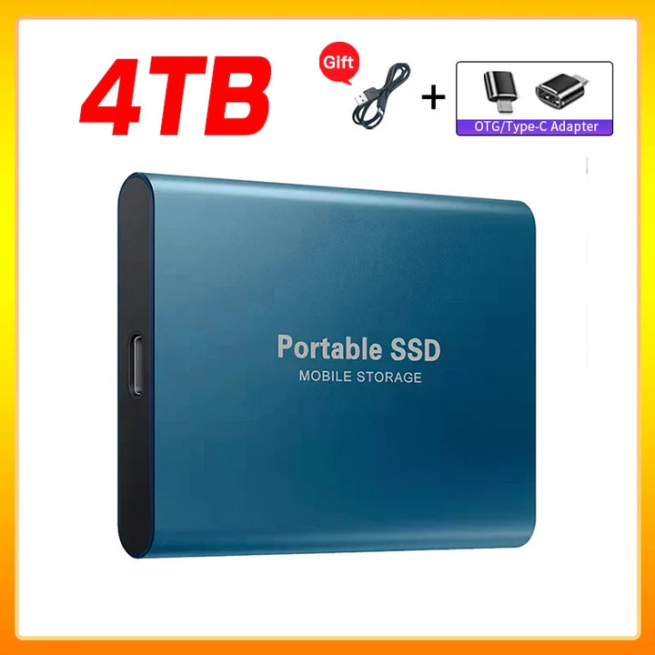 Niki | High-Speed External Solid State Drive 1TB Portable External Hard Drive ssd 2TB External hard drive ssd hard drive For Laptop Mac
