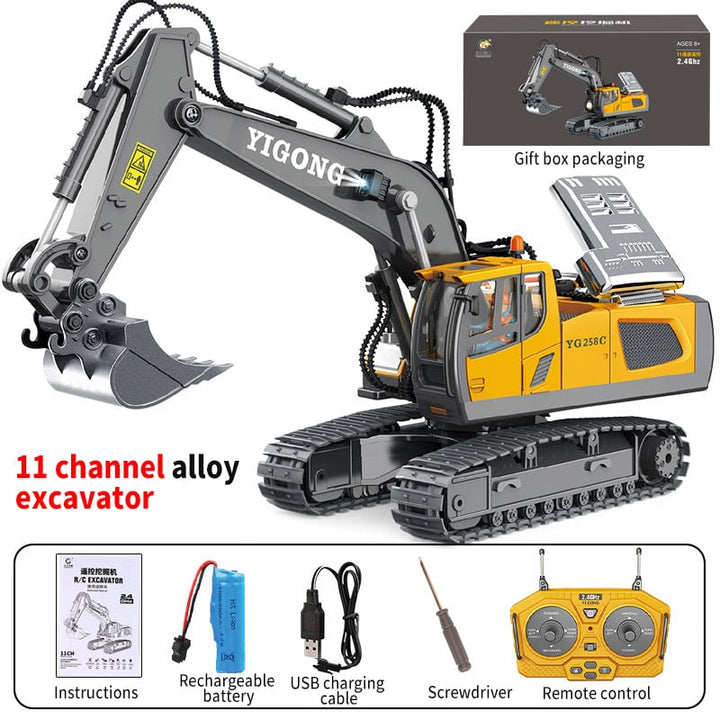 Niki | Hydraulic Full Metal Graver G308H 1/14 RTR