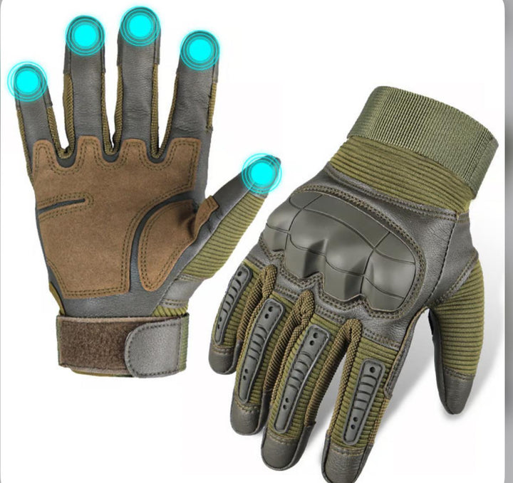 Niki | Indestructible Protective Tactical Full-Finger Gloves