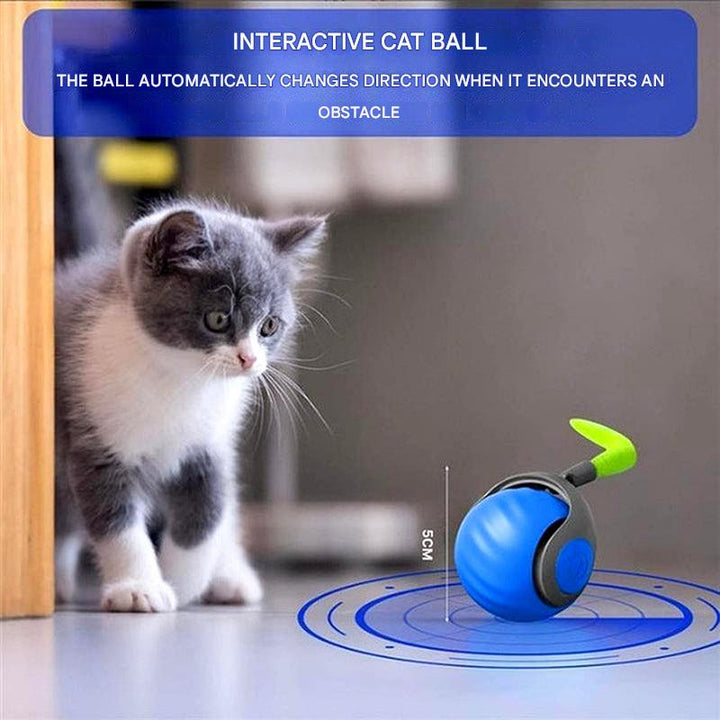 Niki | Interactive Toy for Cats – Self-Rotating Ball with Motion Sensor