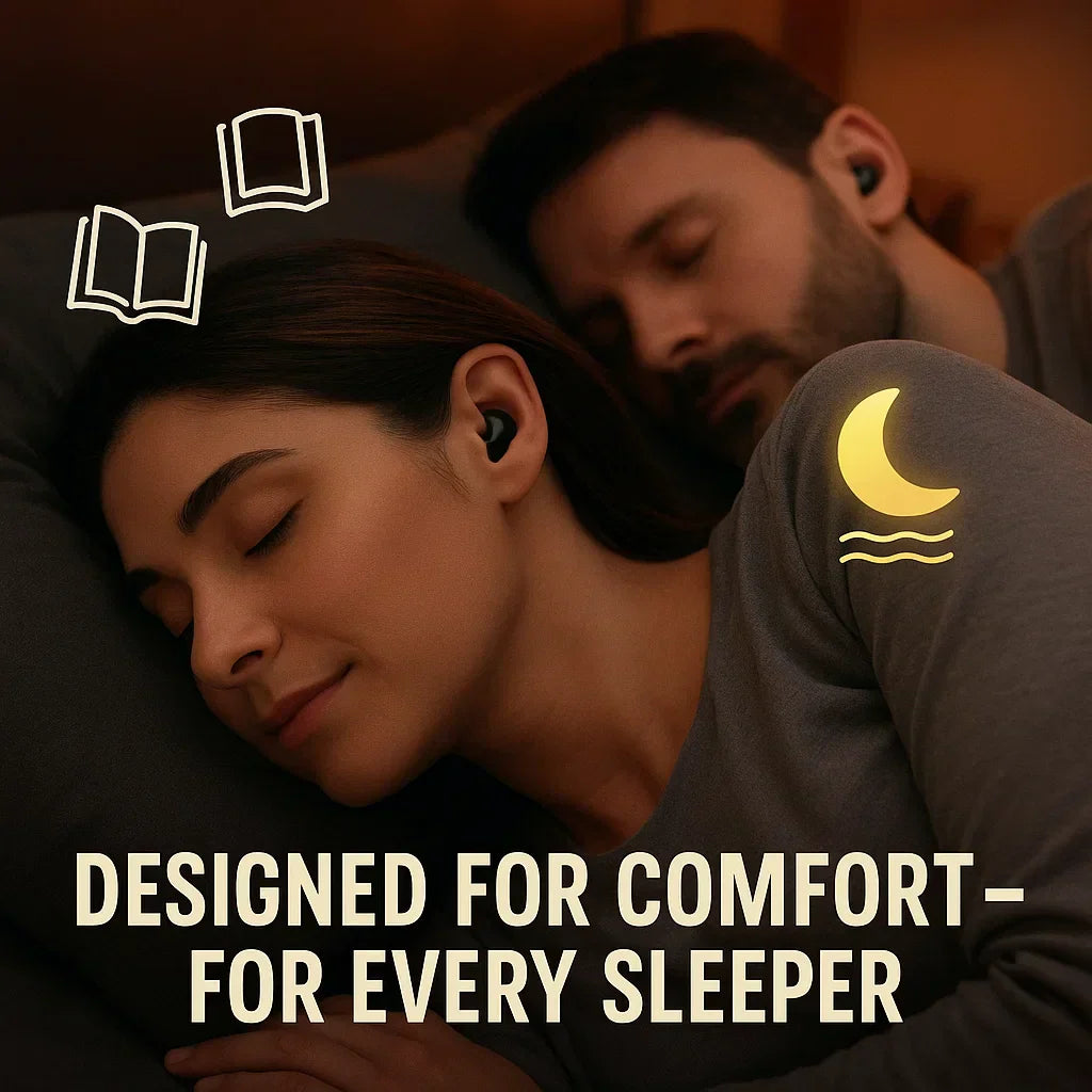 Niki | Invisible Wireless Sleep Headphones | IPX5 Waterproof, Bluetooth 5.3 for Comfortable Sleep and Relaxation