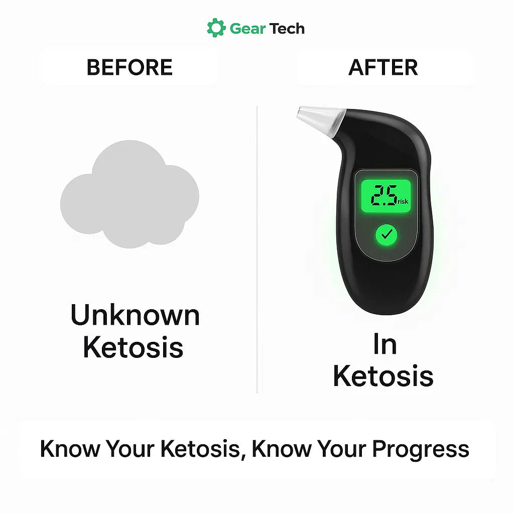 Niki | Keto Breath Meter | Accurate ketosis monitoring for weight loss and dietary optimization at home or on the go