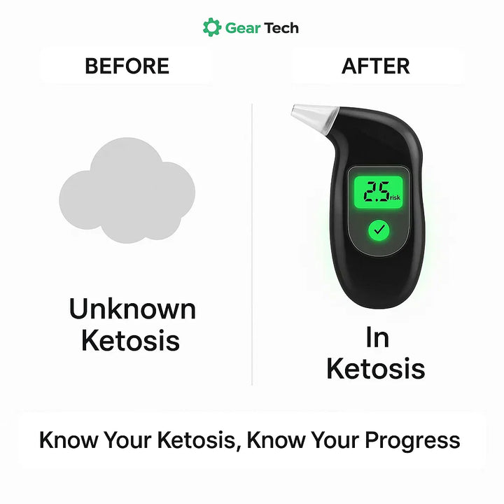 Niki | Keto Breath Meter | Accurate ketosis monitoring for weight loss and dietary optimization at home or on the go