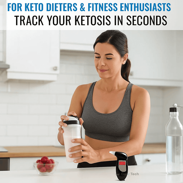 Niki | Keto Breath Meter | Accurate ketosis monitoring for weight loss and dietary optimization at home or on the go