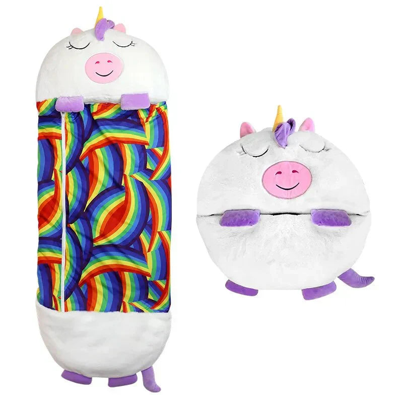 Niki | Kids 2-in-1 Plush Sleeping Bag &amp; Toy - Character Design