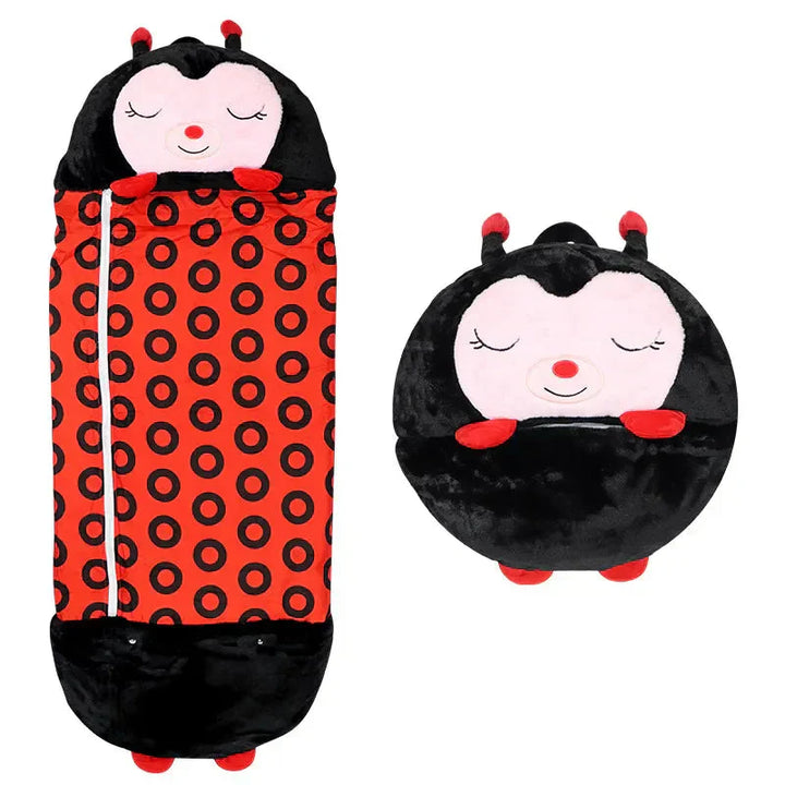 Niki | Kids 2-in-1 Plush Sleeping Bag &amp; Toy - Character Design
