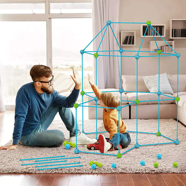 Niki | Kids Building Tent Kit - Creative Fort Construction Toy