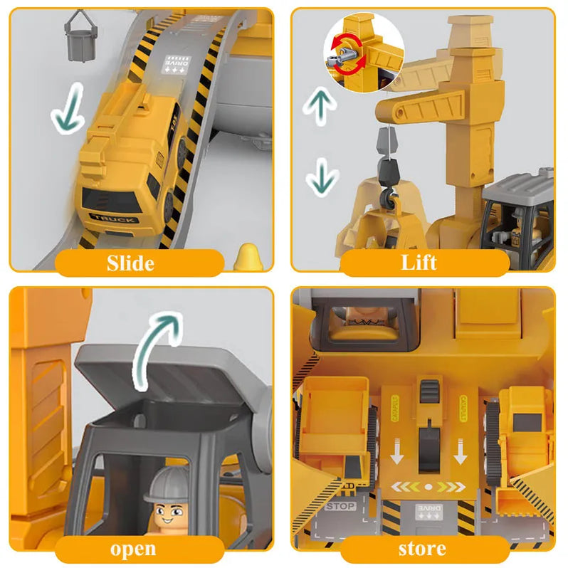 Niki | Kids Construction Vehicle Building Toy Set with Screwdriver