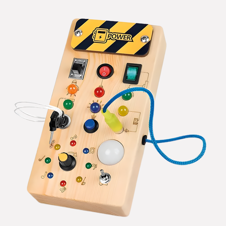 Niki | Kids LED Button and Switch Board Toy
