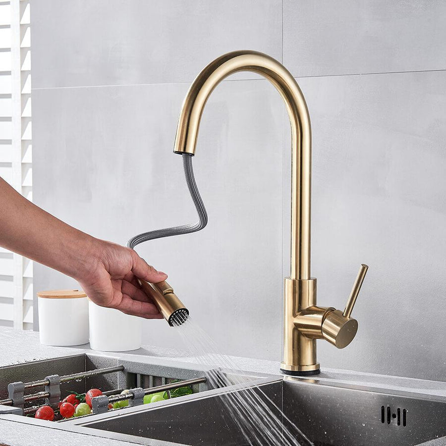 Niki | Kitchen Faucet with Motion Sensor and Pull-Out Spray Head