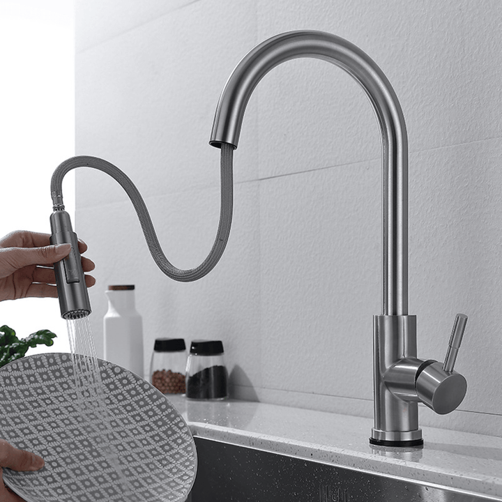 Niki | Kitchen Faucet with Motion Sensor and Pull-Out Spray Head